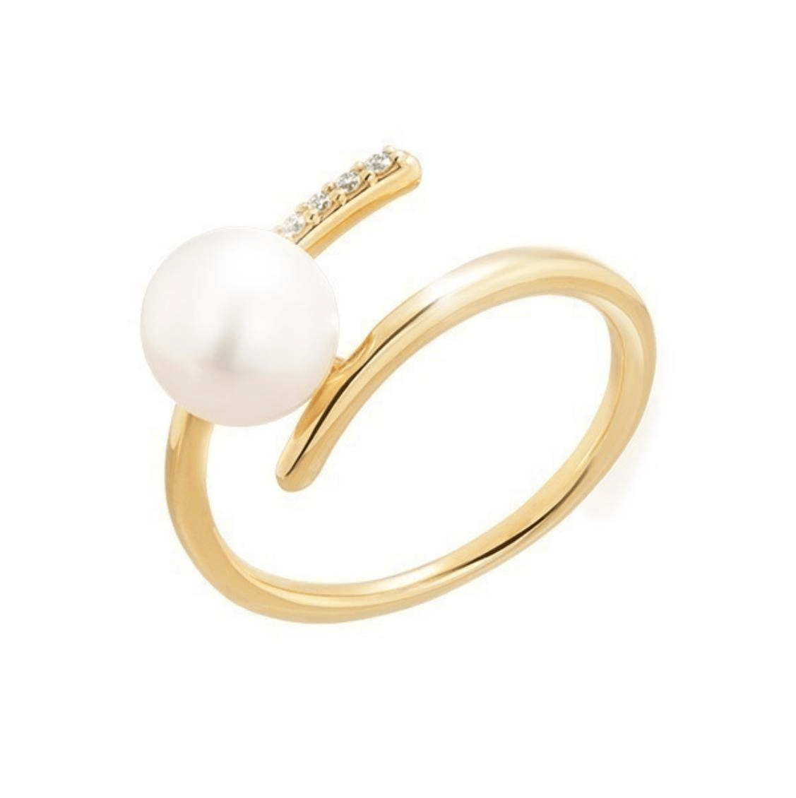 Étoile du Sud pearl wrap ring