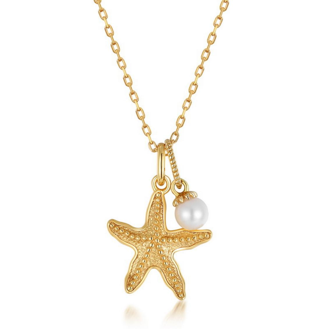 Étoile du Sud starfish necklace